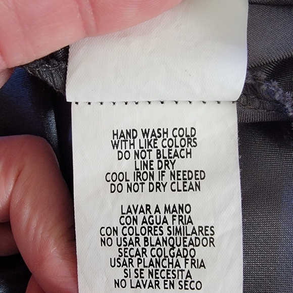 Bebe Satin Long Sleeveless Slip Dress Cowl Neck Dark Gray Pewter Y2K Size M - Picture 9 of 11